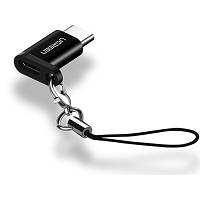 Переходник-адаптер microUSB к USB Type-C Ugreen US189 Черный (50551) NX, код: 1850449