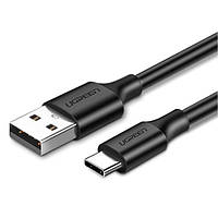 Кабель Ugreen USB 2.0 AM to Type-C US287 60826 3 м Чорний NX, код: 7580354