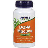 Комплекс для профилактики нервной системы NOW Foods DOPA Mucuna 90 Veg Caps z17-2024