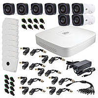 Комплект видеонаблюдения для улицы Dahua 2 Мп на 8 видеокамер z17-2024