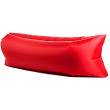 Надувний матрац гамак шезлонг Надувний диван Надувне крісло Червоний повітряний Мішок z12-2024