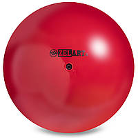 Мяч для художественной гимнастики Zelart RG150 15см Красный z14-2024