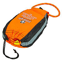 Спасательный нетонущий канат Fox l-27м в водонепроницаемом мешке FOX40 7909-0302 RESCUE THROW BAG Оранжевый