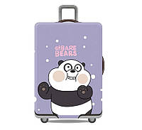 Чехол для чемодана Turister модель Panda Bears M Лавандовый (PaBe_088M) z15-2024