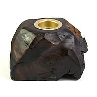Подсвечник Liu деревянный настольный Корень ивы 1 свеча 15,3х10,5х9,8 см Натуральный (19025) z18-2024