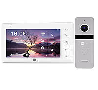 Комплект видеодомофона Neolight NeoKIT HD Pro Silver z15-2024