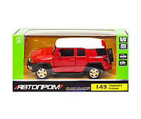 Машинка Toyota FJ Cruiser из серии Автопром красный Автопром (4305) TP, код: 7409775