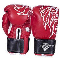 Перчатки боксерские LV-4280 Lev Sport 10oz Красный (37423005) z15-2024