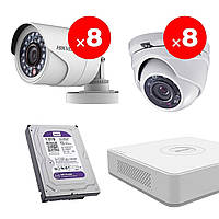 Комплект видеонаблюдения Hikvision Mix-1-16 z15-2024