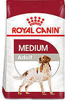 Сухой корм для взрослых собак средних пород Royal Canin Medium Adult старше 12 месяцев 15 кг (11422)