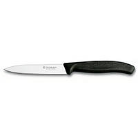 Кухонный нож Victorinox SwissClassic для нарезки 100 мм Черный (6.7703 ) GG, код: 376696