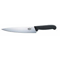 Кухонный нож Victorinox Fibrox Carving Поварской 220 мм Черный (5.2003.22) GG, код: 376752