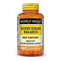 Баланс сахара в крови Blood Sugar Balance Mason Natural 30 таблеток NX, код: 7674800