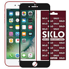 Протиударне захисне скло SKLO Full Glue 3D NEW для Apple iPhone 7 plus / 8 plus (5.5") Чорний z12-2024