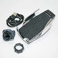 Бездротова зарядка тримач для телефона в авто (Iphone і Android) Smart Sensor S5, у машину z12-2024