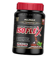 Чистый изолят сывороточного протеина Allmax Nutrition Isoflex 907 г Шоколад с ментолом (29134005) z15-2024