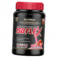 Чистый изолят сывороточного протеина Isoflex Allmax Nutrition 907г Клубника (29134005) z15-2024