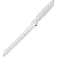 Нож для хлеба Tramontina Plenus 203 мм Light grey (6740794) GG, код: 7436402