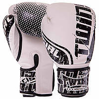 Перчатки боксерские PU TWINS FBGVS12-TW7 14 унций Черный-белый z18-2024