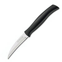 Нож кухонный Tramontina Athus для чистки овощей 76 мм Black 23079 103 GG, код: 7585636