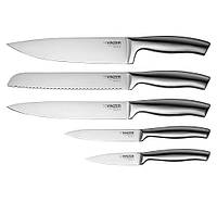 Набір ножів VINZER Modern з вбудованим точилом, 6 пр 50118 (89118) GG, код: 7928487