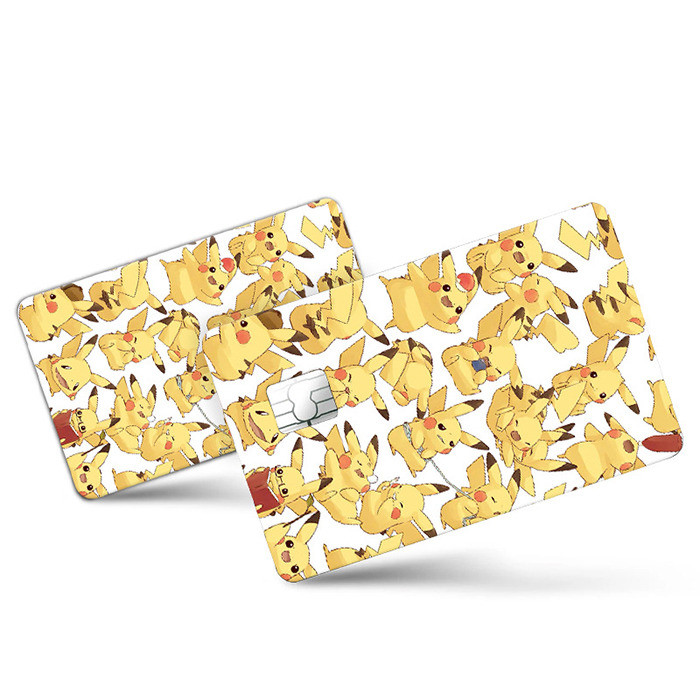 Наклейка на банковскую карту Пикачу Pikachu Покемон Pokemon (20848) GameStyle GG, код: 8205921 - фото 1 - id-p2175446378