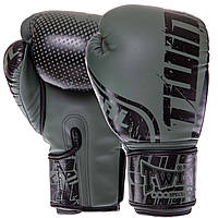 Перчатки боксерские PU TWINS FBGVS12-TW7 12 унций Черный-оливковый z18-2024