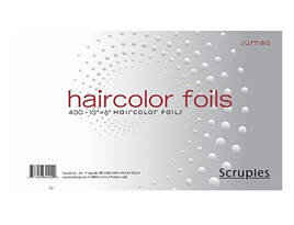 Фольга для знебарвлення волосся SCRUPLES Haircolor Jumbo Foils 10 x 6 (8942) z12-2024