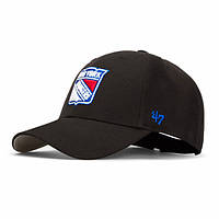 Кепка MVP 47 Brand NHL NEW YORK RANGERS One Size Black gray H-MVP13WBV-BKB z17-2024