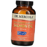 Масло дикого аляскинского лосося, Salmon Oil, Dr. Mercola 90 (67387004) z15-2024