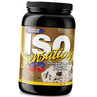 Изолят Сывороточного Протеина ISO Sensation Ultimate Nutrition 910г Печенье-крем (29090001) z15-2024