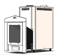 Печь-Каменка ЭКО Б 20 кВт 220 мм нерж корпус