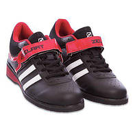 Штанці взуття для важкої атлетики OB-1263 Zelart 39 Чорно-червоний (06363044) z15-2024