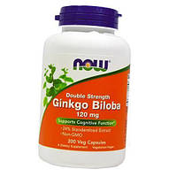 Екстракт Гінкго Білоба Ginkgo Biloba 120 Now Foods 200вігкапс (71128008) z15-2024