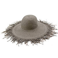 Шляпа ВАНГА бахрома серый SumWin 55-59 z18-2024