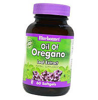 Экстракт из листьев орегано Oil of Oregano Bluebonnet Nutrition 60гелкапс (71393004) z15-2024