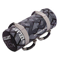 Мешок для кроссфита и фитнеса FI-0899 Zelart 25 кг Черно-серый 56363100 z15-2024