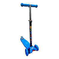 Трехколесный самокат Scooter Maxi цвет Голубой 16blue