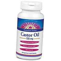 Castor Oil 725 Heritage Store 60вегкапс (71503002) z15-2024