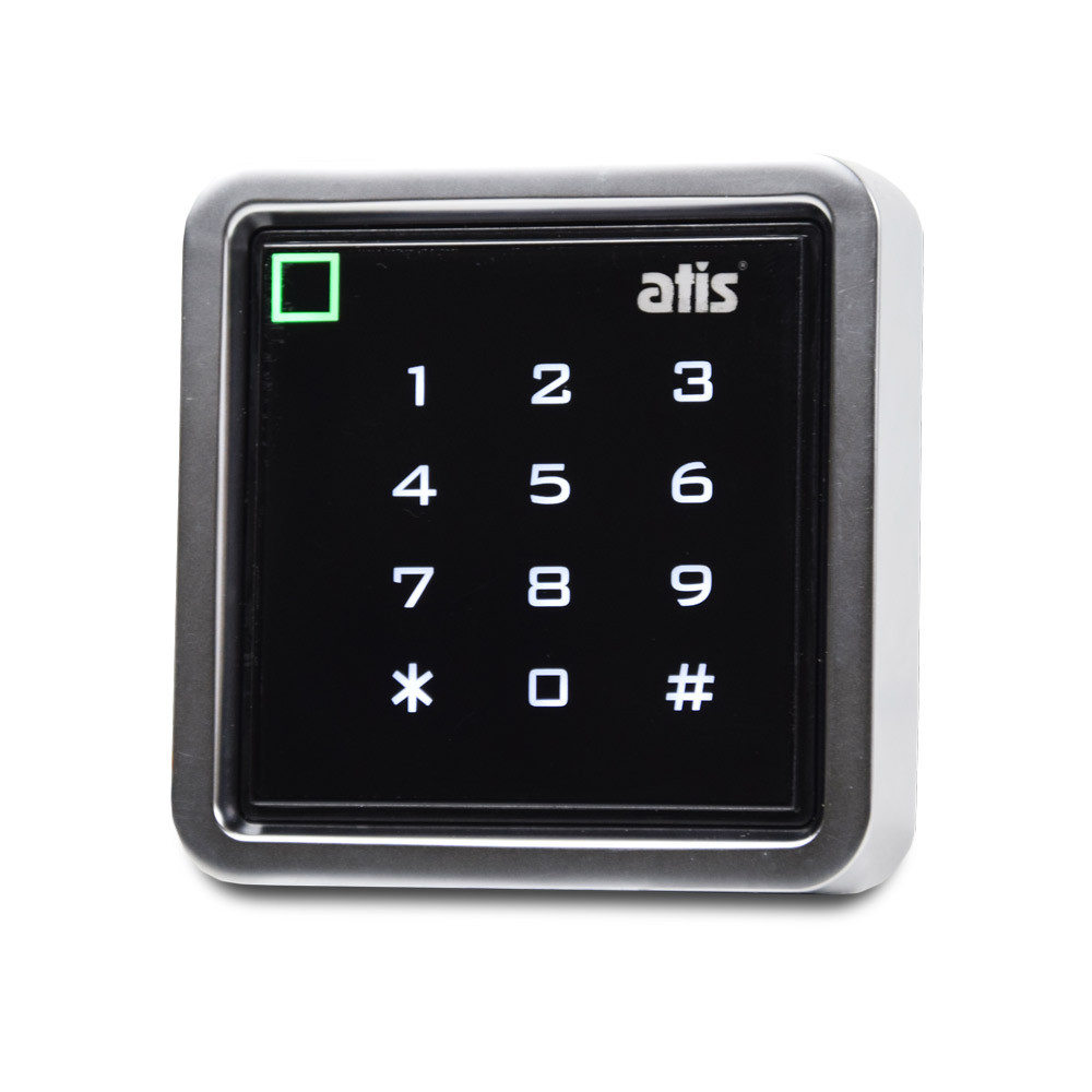 Металлическая кодовая клавиатура влагозащищенная ATIS AK-603 MF-W с сенсорными кнопками z15-2024 - фото 1 - id-p2175446647