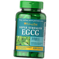 Натуральный Экстракт зеленого чая Super Strength EGCG 350 Puritan's Pride 120капс (71367063) z15-2024