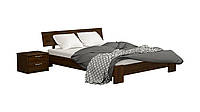 Ліжко дерев'яне Estella Титан 180х200 Темний горіх Щит 2Л4 z18-2024
