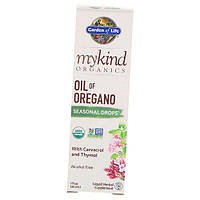 Масло орегано, Mykind Organics Oil of Oregano, Garden of Life 30мл (71473006) z15-2024