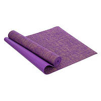 Коврик для йоги Джутовый FDSO Yoga mat FI-2441 Фиолетовый (56508025) z15-2024