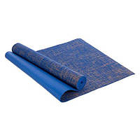 Коврик для йоги Джутовый FDSO Yoga mat FI-2441 Синий (56508025) z15-2024
