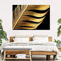 Картина KIL Art Золоте перо 122x81 см (34) z111-2024