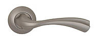 Ручка дверная Siba Capri на розетке R02 матовый никель (23 23) Z23 0 23 23 z12-2024