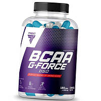 Аминокислоты с разветвленной цепью ВСАА с Глютамином BCAA G Force 1150 Trec Nutrition 180капс (28101002)