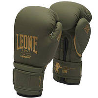 Боксерские перчатки Leone Mono Leone 1947 14oz Хаки (37333043) z15-2024