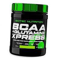 ВСАА с Глютамином и Таурином BCAA+Glutamine Xpress Scitec Nutrition 300г Яблоко (28087008) z15-2024